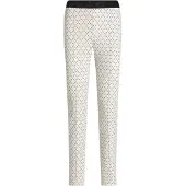 Marc Cain Leggings creme / preto / branco