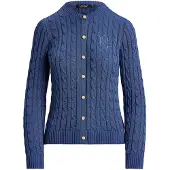 Ralph Lauren Casaco de malha azul escuro
