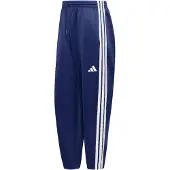Adidas Calças de desporto 'STADIUM' azul escuro / branco
