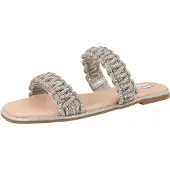 Steve madden Sapato aberto 'Nyssa' prata