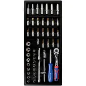 Workpro Jogo De Chaves De Catraca Modular Series 50 Peças