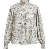 Dreimaster Blusa bege / azul / cinzento