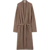 GOBI Cashmere Roupão comprido 'Men's Cashmere Robe' taupe