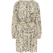ONLY Vestido 'ONLAZZY' antracite / cinzento claro / oliveira / branco