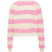 Mymo Pullover bege claro / cor-de-rosa