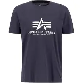 Alpha industries Camisa cinzento escuro / branco