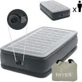 Intex Colchão Inflável Fibertech Comfort Plush