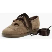 Pisamonas Sapato baixo taupe