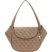 GUESS Malas de tiracolo 'Coleen Monogramme' bege