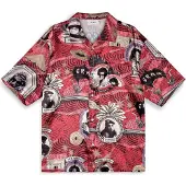 Grimey Camisa De Manga Curta Supastar Satin