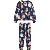 Next Pijama navy / verde claro / cor-de-rosa / branco