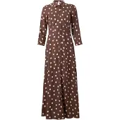 Y.A.S Vestido Longo De Manga 3/4 Savanna