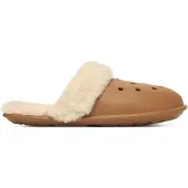 Crocs Chinelos Classic Fuzz Scuff mulheres - Bege - 36 / 37