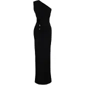 Trendyol Vestido de festa preto