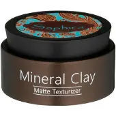 Saphira Creme de modelagem de argila mineral para cabelos 70 ml