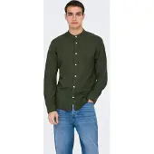 Only & Sons Camisa 'Caiden' oliveira