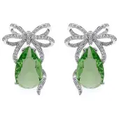 Avant Garde Brincos 'Vesnara' verde