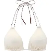 s.Oliver Top de biquíni creme