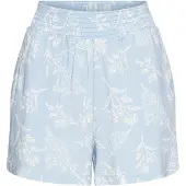 LASCANA Calças de pijama azul claro / branco