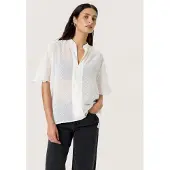 Soaked in luxury Blusa 'SLCammelie' branco