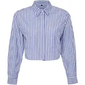 Trendyol Blusa azure / branco
