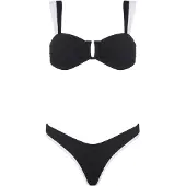 Acuarela Brand Biquíni 'Royale U Brazilian Bikini Set' preto