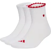 Adidas Meias Estampadas - 3 Pares (Mulher)