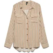 Vero Moda Camisa De Manga Comprida Bumpy