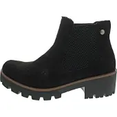 Rieker Botas chelsea castanho / preto