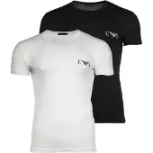 Emporio Armani Camisa preto / branco