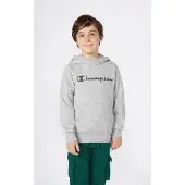 Champion Sweatshirt acinzentado / preto