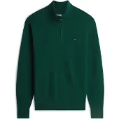 Tommy Hilfiger Suéter Com Meia-zíper Pima Org Ctn Mock