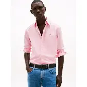 Tommy Hilfiger Camisa De Manga Comprida Flex Solid Regular Fit