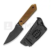 Kizer Cutlery Faca Mini Harpoon 3V, Amber PEI