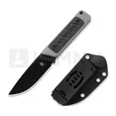 Kizer Cutlery Faca Smolt 3V, Gray G-10 & Black Micarta