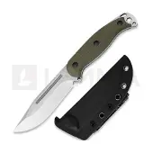 Kizer Cutlery Ursa Major 1082A2, Satin AEB-L, Olive Green G10, faca fixa, Maksim Epifantsev design