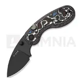 Kizer Cutlery Navalha Microbe M390, Fat Carbon, DLC