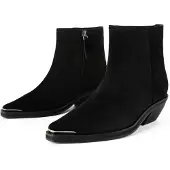L37 HANDMADE SHOES Botas pelo tornozelo 'EVENT HORIZON' preto