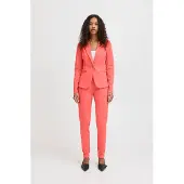 Ichi Blazer 'Kate' vermelho-alaranjado