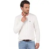 Ralph Lauren Pullover 'Driver' branco