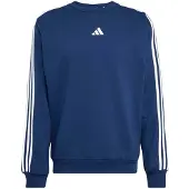 Adidas Sweatshirt de desporto marinho / branco