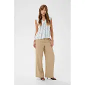 Culture Blusa 'CUHollie' azul real / branco