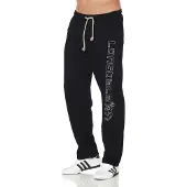 Lonsdale Calças 'Stonefield' preto / branco