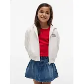 Tommy Hilfiger Casaco em moletão vermelho / prata / branco