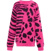 Mymo KIDS Pullover 'Mimo' rosa / preto
