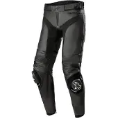 Alpinestars Missile V3 Calças de couro Preto 58S