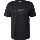 BOSS Camisa 'C-Taut' cinzento escuro / preto