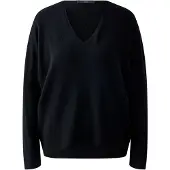 OUI Pullover 'Freyja' preto