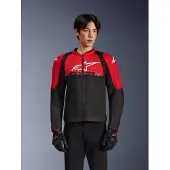 Alpinestars SMX Air Casaco de tecido Preto/Vermelho 2XL