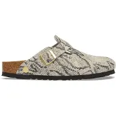 Birkenstock Tamancos Boston mulheres - Cinza - 38